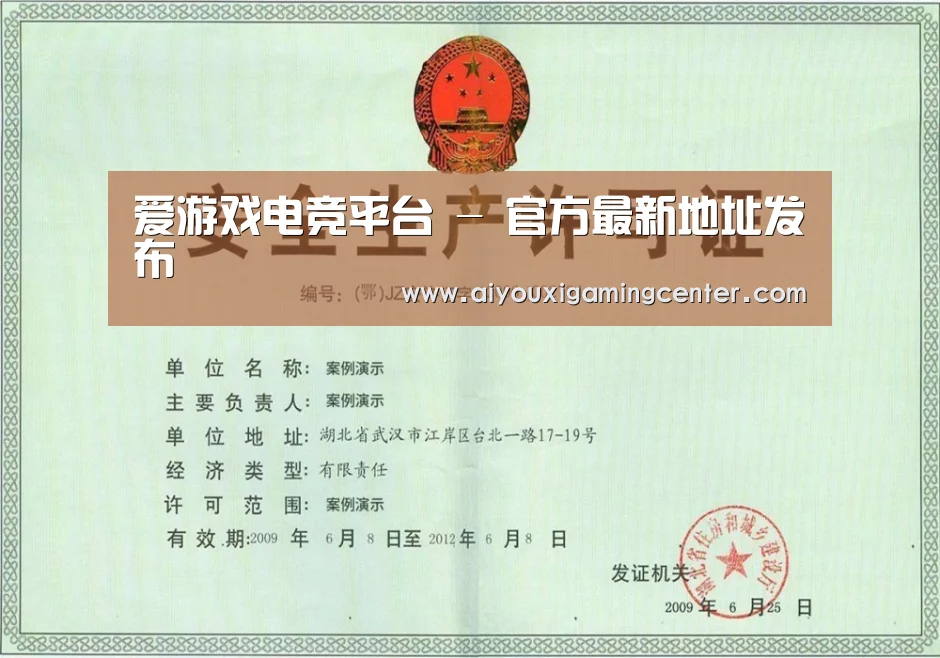 爱游戏直播荣誉证书三(图1)